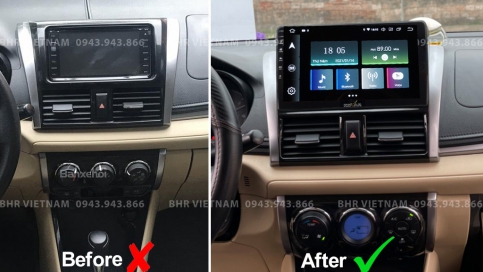 Màn hình DVD Android xe Toyota Vios 2014 - 2018 | Kovar T1
